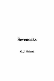 Cover of: Sevenoaks by Josiah Gilbert Holland