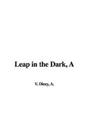 Cover of: A Leap in the Dark