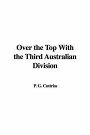 Cover of: Over the Top With the Third Australian Division by G. P. Cuttriss