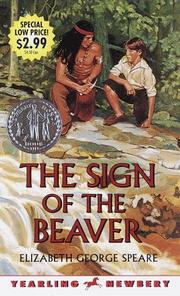 Cover of: Sign of the Beaver, The by Elizabeth George Speare