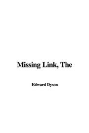 Cover of: The Missing Link by Edward Dyson