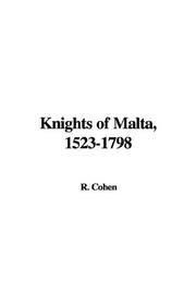 Cover of: Knights of Malta, 1523-1798