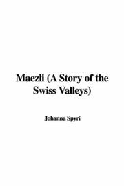 Cover of: Maezli by Hannah Howell