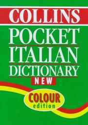 Cover of: Collins Pocket Italian Dictionary British Edition