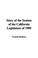 Cover of: Story of the Session of the California Legislature of 1909