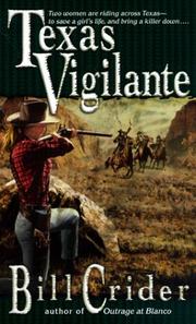 Cover of: Texas Vigilante by Bill Crider