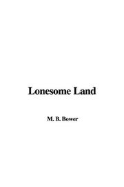 Cover of: Lonesome Land by Bertha Muzzy Bower