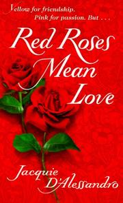 Cover of: Red Roses Mean Love
