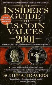 Cover of: The Insider's Guide to U.S. Coin Values 2001 (Insider's Guide to U S Coin Values, 2001)