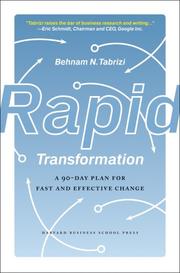 Cover of: Rapid Transformation: A 90-day Plan for Fast and Effective Change