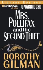Cover of: Mrs. Pollifax & the Second Thief by Dorothy Gilman