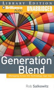 Cover of: Generation Blend by R. Salkowitz, R. Salkowitz