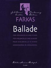 Cover of: Ballade: Violoncello and Piano