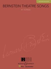 Bernstein Theatre Songs by Leonard Bernstein, Richard Walters