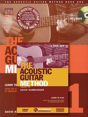 Cover of: Acoustic Guitar Method