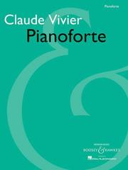 Cover of: Pianoforte by Claude Vivier