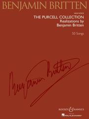 Cover of: The Purcell Collection - Realizations by Benjamin Britten: High Voice