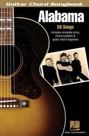Cover of: Guitar Chord Songbook: Alabama