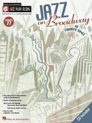 Cover of: Jazz on Broadway | Hal Leonard Corp.