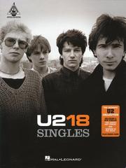 Cover of: U2-18 SINGLES (Recorded Versions Guitar)