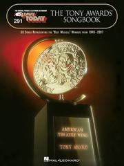 291. The Tony Awards  Songbook by Hal Leonard Corp.