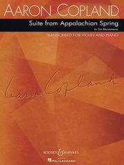 Cover of: Suite from Appalachian Spring: for Violin and Piano