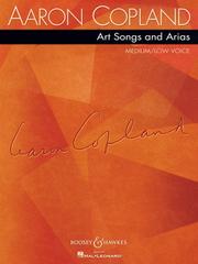 Cover of: Art Songs and Arias by Aaron Copland