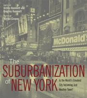 Cover of: Suburbanization of New York: How the World's Greatest City Is Becoming Just Another Town