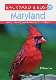 Cover of: Backyard Birds of Maryland by Bill Fenimore