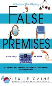 Cover of: False premises by Leslie Caine