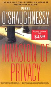 Cover of: Invasion of Privacy