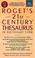 Cover of: Roget's 21st Century Thesaurus, Third Edition (21st Century Reference)