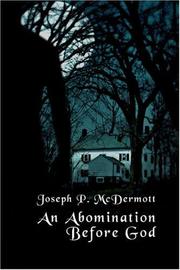 Cover of: An Abomination Before God