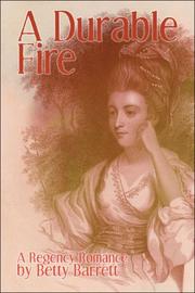 Cover of: A Durable Fire: A Regency Romance