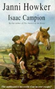 Cover of: Isaac Campion by Janni Howker