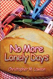 Cover of: No More Lonely Days
