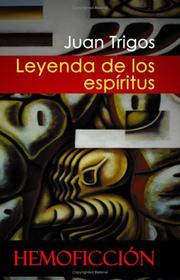 Cover of: Leyenda de los espíritus