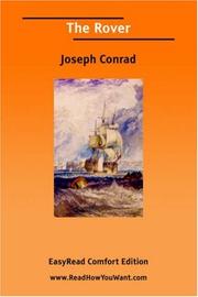 Cover of: The Rover [EasyRead Comfort Edition] by Joseph Conrad