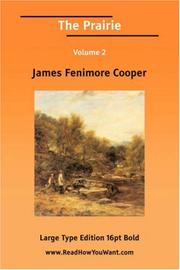 Cover of: The Prairie (Large Print) by James Fenimore Cooper
