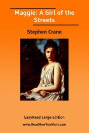 Cover of: Maggie | Stephen Crane