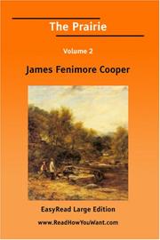 Cover of: The Prairie [EasyRead Large Edition] by James Fenimore Cooper