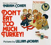 Cover of: Don't Eat Too Much Turkey