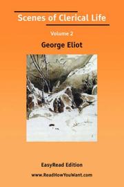 Cover of: Scenes of Clerical Life by George Eliot