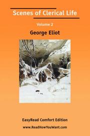 Cover of: Scenes of Clerical Life by George Eliot, George Eliot