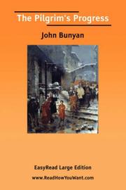 Cover of: The Pilgrim's Progress [EasyRead Large Edition] by John Bunyan