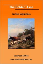Cover of: The Golden Asse [EasyRead Edition] by Apuleius