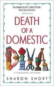 Cover of: Death of a domestic diva: a Toadfern mystery