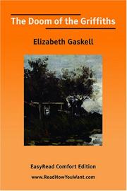 Cover of: The Doom of the Griffiths [EasyRead Comfort Edition] by Elizabeth Cleghorn Gaskell