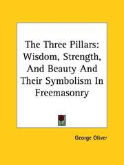 Cover of: The Three Pillars by George Oliver