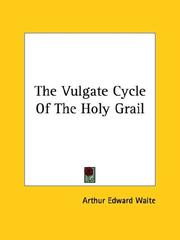 Cover of: The Vulgate Cycle Of The Holy Grail
